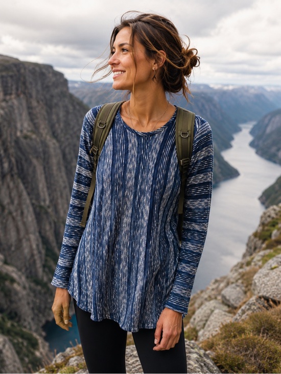 Notations Tops - Bohemian Notations Knit Tunic